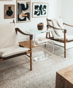 Calista Acrylic Side Table