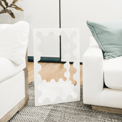 Audrey Wavy Acrylic Table - Image 2