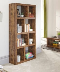 Jakarta Tall Open Shelving Unit Mango