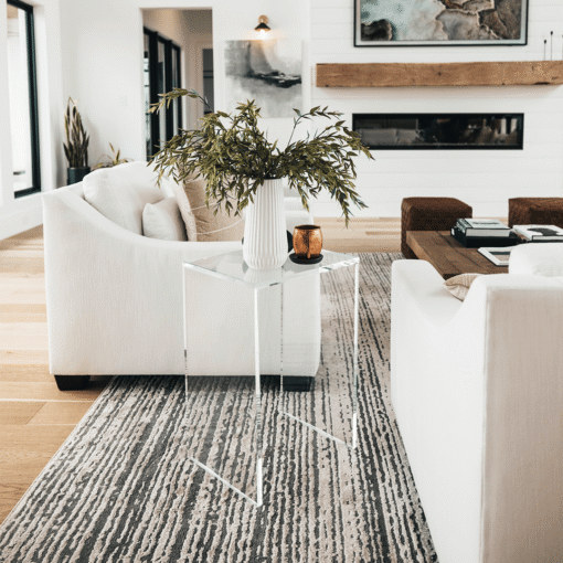 Claney Acrylic End Table