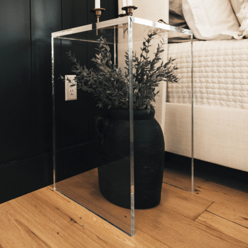Claney Acrylic End Table - Image 6