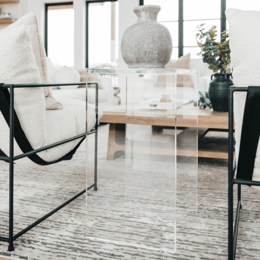 Claney Acrylic End Table - Image 3