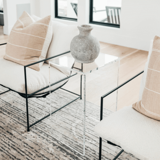 Claney Acrylic End Table - Image 2