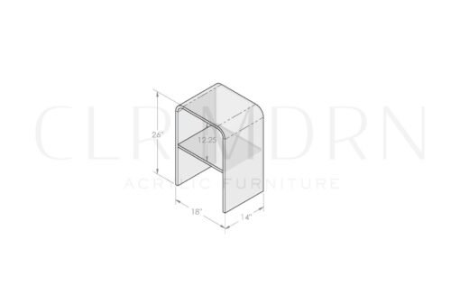 Emma Waterfall Nightstand - Image 10