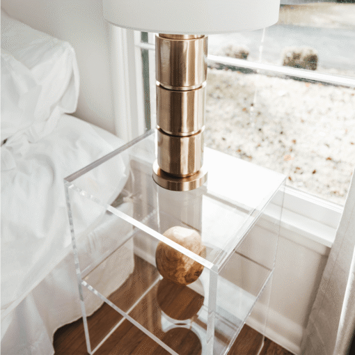 Getty Acrylic Nightstand - Image 2