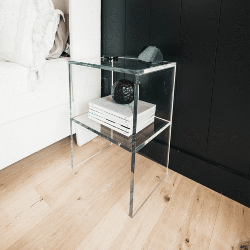 Getty Acrylic Nightstand - Image 4