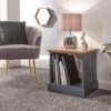 Kendal Lamp Table Slate Blue