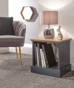 Kendal Lamp Table Slate Blue