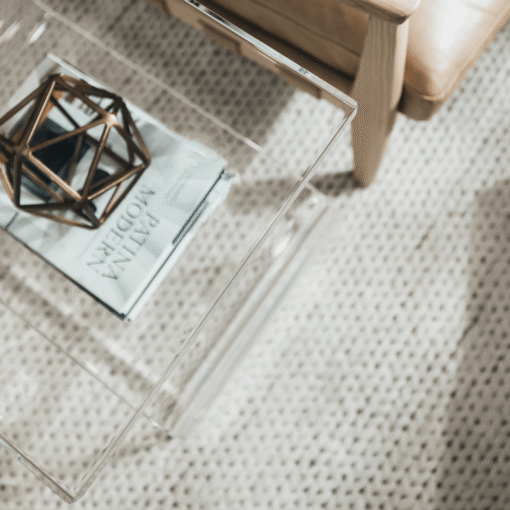 Calista Acrylic Side Table - Image 6